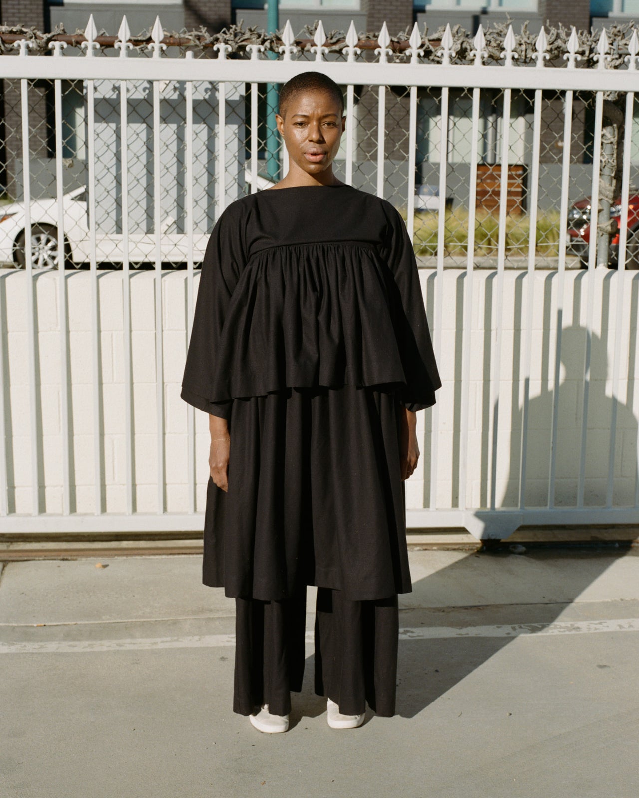 Viga Dress - Wild Silk - Black - AU21