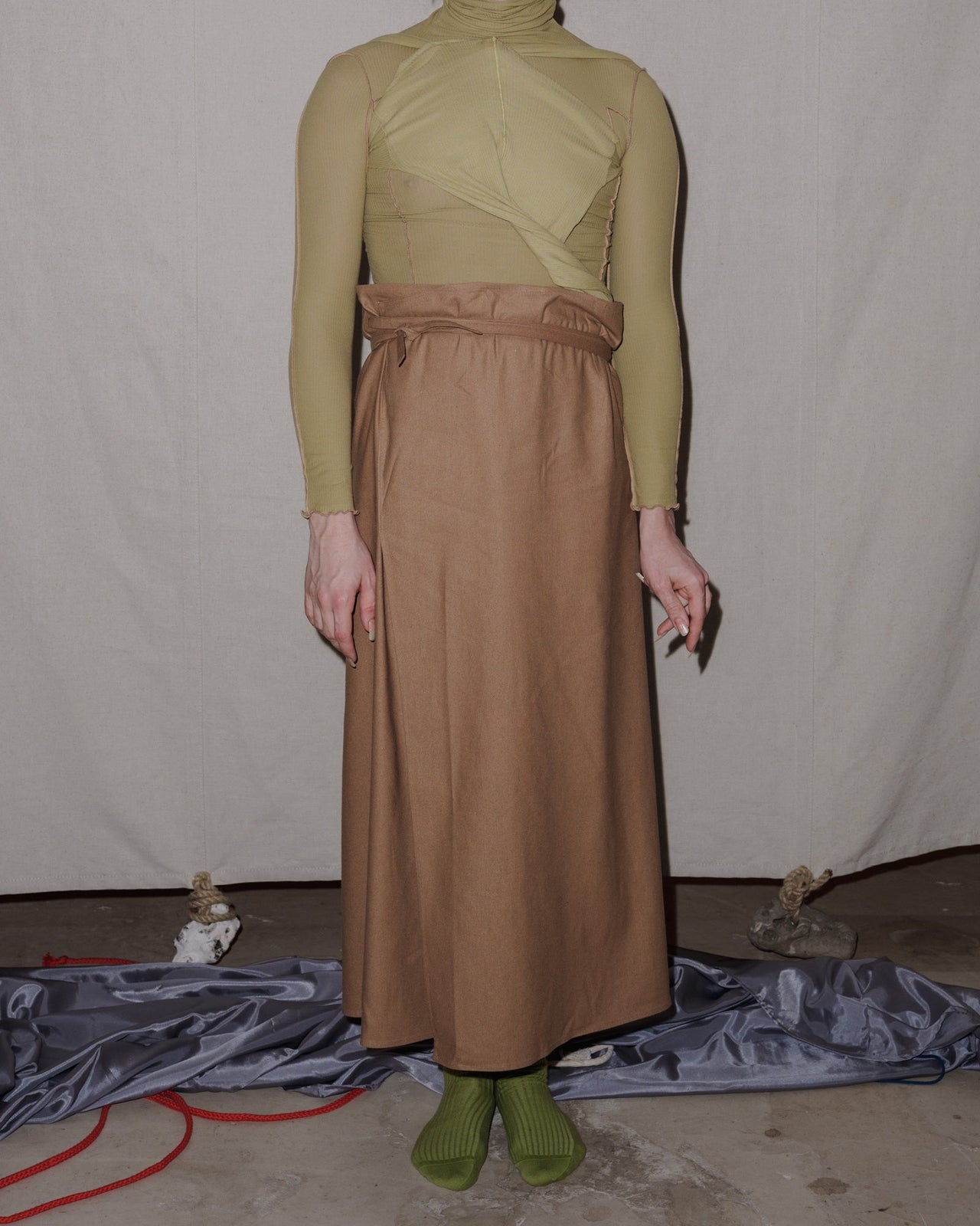 Venn Skirt - Wild Silk - Bath Brown - AU23