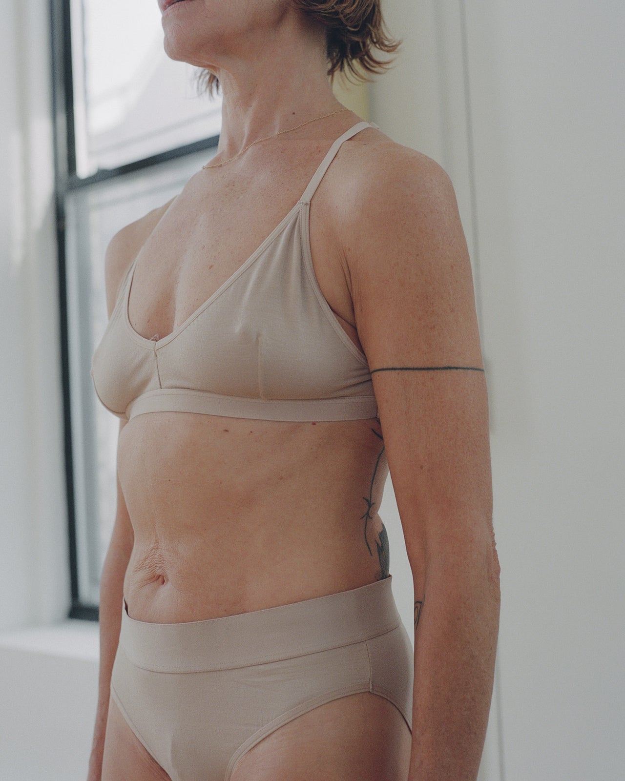 X Bra - Bamboo Jersey - Haptic