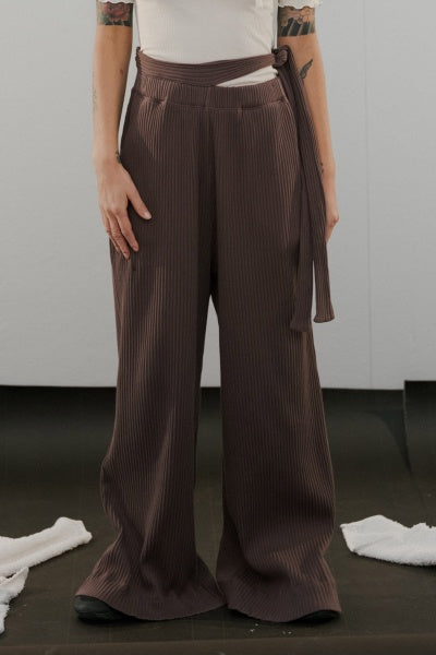 Lhasa Pants - Fleece Rib - Sierra Brown - AU20