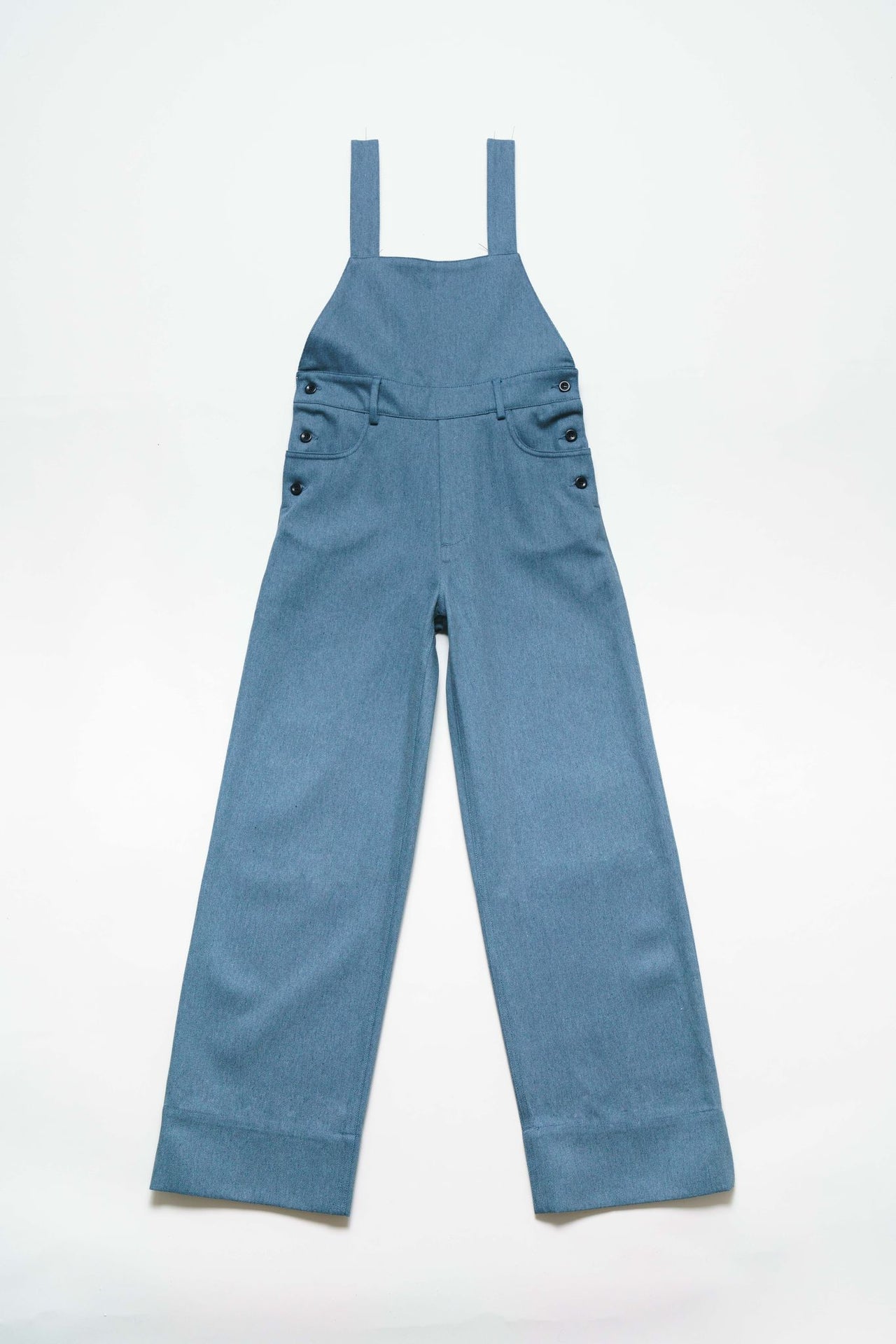 Navalo Jumpsuit - Recycled Cotton and Denim - Dark Grey - AU21